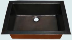 Custom Bronze and  Brass Bar Sinks # 4000