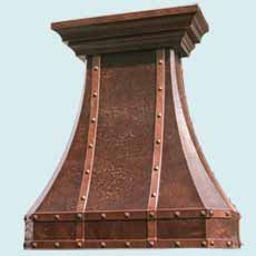  Copper Range Hood # 2451