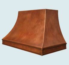  Copper Range Hood # 2752