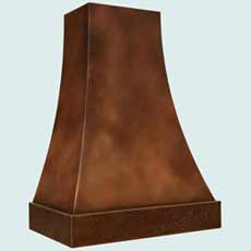  Copper Range Hood # 2765