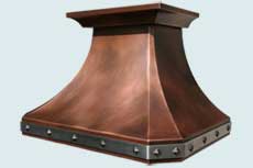  Copper Range Hood # 2777