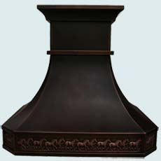  Copper Range Hood # 2788