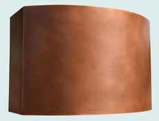  Copper Range Hood # 2795