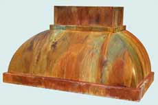  Copper Range Hood # 2802