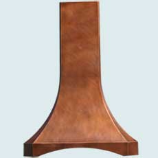  Copper Range Hood # 3091