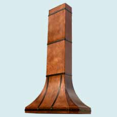  Copper Range Hood # 3128