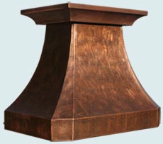  Copper Range Hood # 3159