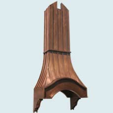  Copper Range Hood # 3188