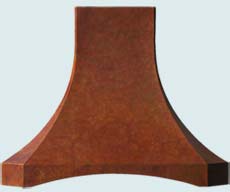  Copper Range Hood # 3196