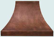  Copper Range Hood # 3197