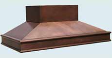  Copper Range Hood # 3213