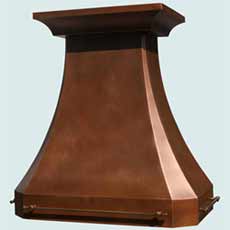  Copper Range Hood # 3230