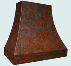  Copper Range Hood # 3830