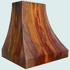  Copper Range Hood # 3956