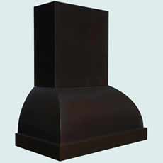  Copper Range Hood # 4024