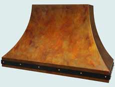  Copper Range Hood # 4027