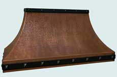  Copper Range Hood # 4339