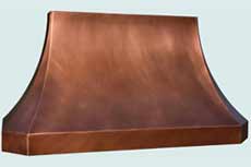  Copper Range Hood # 4376