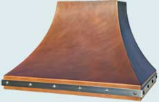  Copper Range Hood # 4767