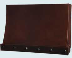  Copper Range Hood # 4835