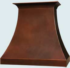  Copper Range Hood # 5065