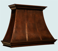  Copper Range Hood # 6500