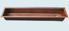 Copper Trough Sinks # 3002