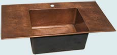 Custom Copper Kitchen Sinks # 3547