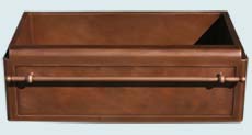 Copper Sinks Towel Bar  # 3653