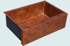 Custom Copper Farmhouse Sinks # 4848