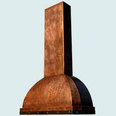  Copper Range Hood # 2575