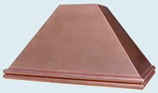  Copper Range Hood # 2570