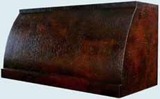  Copper Range Hood # 2471