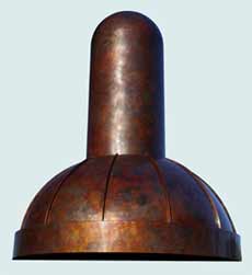  Copper Range Hood # 2599