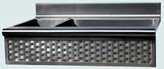 Stainless Steel Woven Apron Sinks # 3688