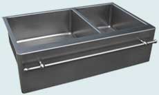 Stainless Steel Towel Bar sinks # 3749