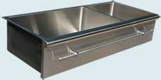 Stainless Steel Towel Bar sinks # 4590