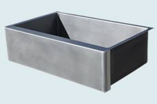 Custom Stainless Steel Farmhouse Sinks # 4778