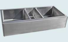 Custom Stainless Steel Farmhouse Sinks # 4823