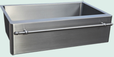 Custom Stainless Steel Farmhouse Sinks # 4845