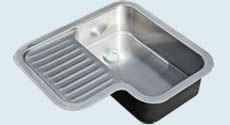 Stainless Steel Drainboard Sinks # 5193