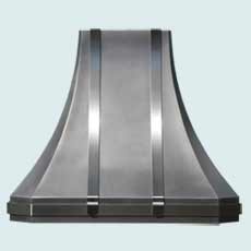  Zinc Range Hood # 3284