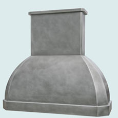  Zinc Range Hood # 3868