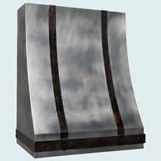  Zinc Range Hood # 4176