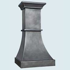  Zinc Range Hood # 4457