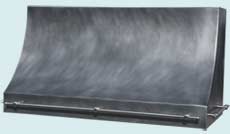  Zinc Range Hood # 4629