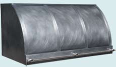  Zinc Range Hood # 4642