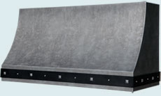  Zinc Range Hood # 5349