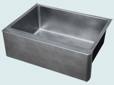 Custom Zinc Farmhouse Sinks # 5290