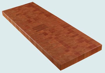 Wood Countertops - Cherry Wood Countertops- End Grain Cherry wood Countertops - End grain Cherry # 4056